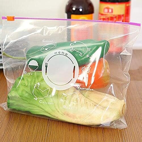 Clear Storage kante sa poklopcima za ostavu pečat Creative pečat voćne hrane prijenosni torba za skladištenje hrane paket putna torba