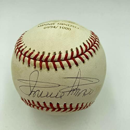 Minnie Minoso potpisala je bajzbol autograde glavne lige sa JSA COA - autogramiranim bejzbolama