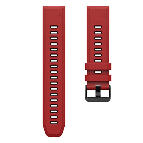 AISPORTS kompatibilan sa Garmin Enduro 2 / Enduro Band silikonom, 26mm Quick Fit Watch Band Sport narukvica narukvica zamjenska traka