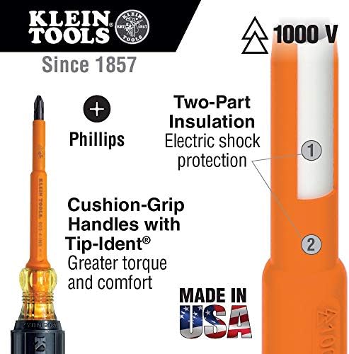 Klein Tools 33525sc 1000v izolovani Komplet alata u Smotanoj torbici, 13 komada, narandžasta