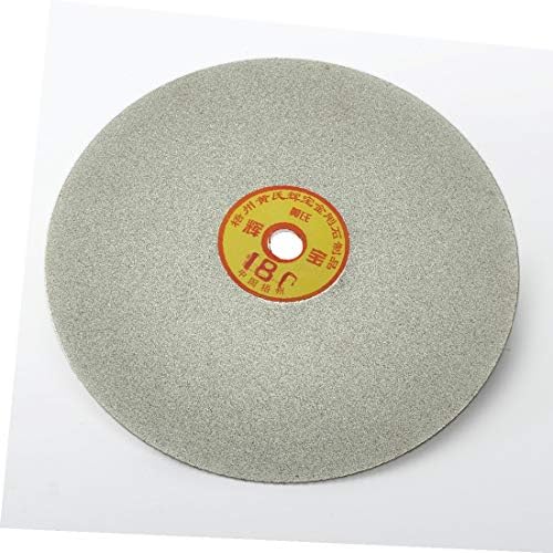 X-dree 10-inčni grit 180 Diamond obloženi ravni krug za brušenje kotača za brušenje kotača (disko je 10 impulgadas Con Grano de Diamante