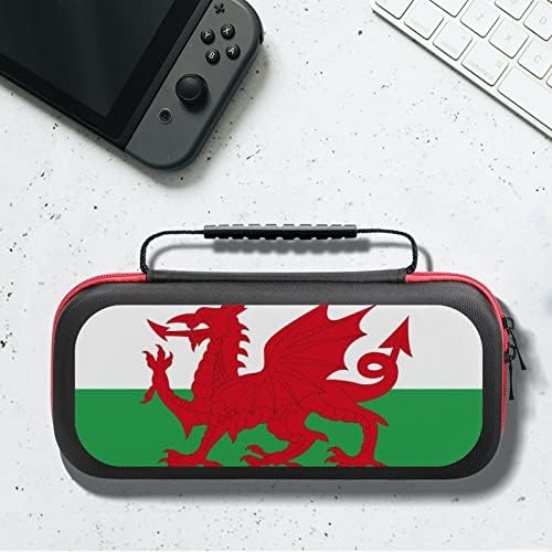 Zastava Walesa za prenošenje prijenosa za prenosive putne vrećice za pribor za igre