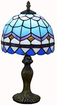 WYBFZTT-188 Mosaic Glass Noćni lampica za stolu Noćna svjetla sa brončanom bazom za stol za dnevnu sobu