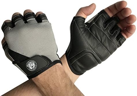 Muscle Composition Pro Grip kožne rukavice za teretanu za dizanje tegova i Crossfit crne/sive ili potpuno crne