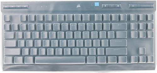 Poklopac tastature za Corsair K70 RGB TKL Tenkeyless mehanička tastatura za igre, K70 RGB TKL tastatura za zaštitu kože-Clear