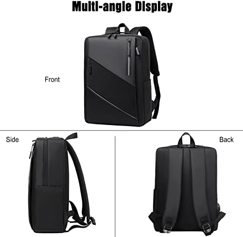 Fandare Slim Laptop ruksak Travel Business Runcsack sa USB punjenjem Port Višekoračka Spajanje Daypack Odgovara 15,6 inčni laptop