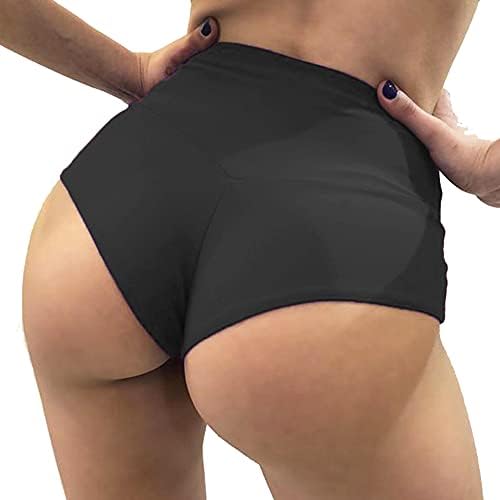 Žene Retro Punile Silk High Scristen Scrounch Butt Booty Hots Hot Hlače