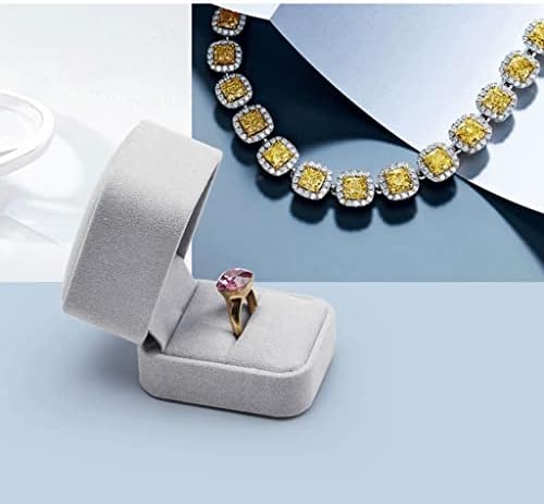 JAHH okrugla ugaona serija siva prstenasta Ogrlica Naušnice kutija za nakit originalni dizajn poklon kutija za pakovanje kutija za