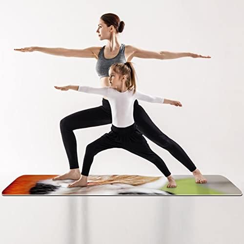 Sve namjene Yoga Mat Vježba & Vježba Mat za jogu, Mermaid Crtić okean lijep obrazac