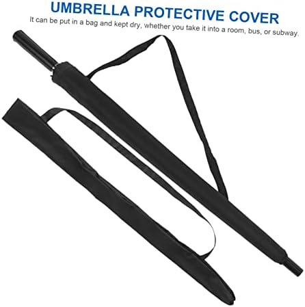 Valiclud 2pcs kišobran poklopac kofera za kaiševe zaklopke Zaštitna kolica za zaštitu kofer Prijenosna krpa za crnu boju