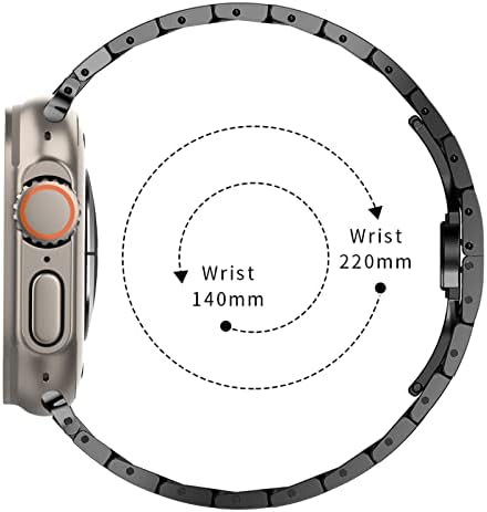 Hatalkin nadograđeni bendovi za Apple Watch Ultra širokoj traku 49mm, metalni remen od nehrđajućeg čelika za Apple Ultra Watch Band