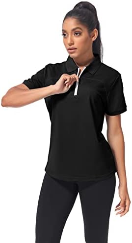 IgEekwell Ženske polo majice vlagu Wicking Golf Majice Slim Fit Golf odjeća Atletski tenis Ležerne prilike T-majice s / m / l / xl