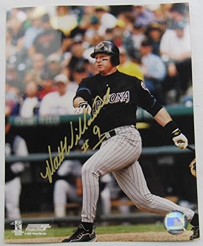 Matt Williams potpisan Auto Autogram 8x10 FOTO IX - AUTOGREME MLB Photos