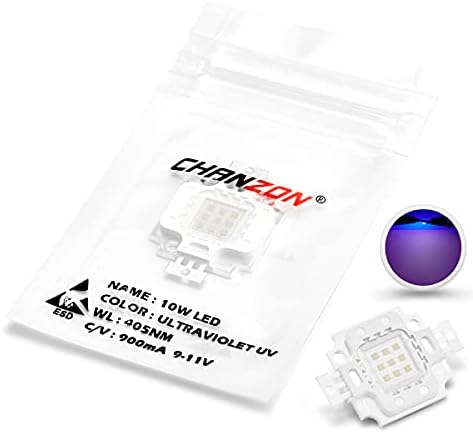 CHANZON Led čip velike snage 10w ljubičasta ultraljubičasta SMD COB komponente emitera svjetlosti dioda 10 W ultraljubičasta sijalica lampa perle DIY rasvjeta