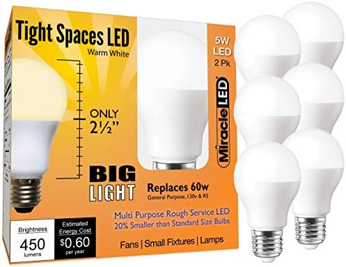 Miracle LED uski prostori topla bijela LED sijalica niskog profila za domaćinstvo