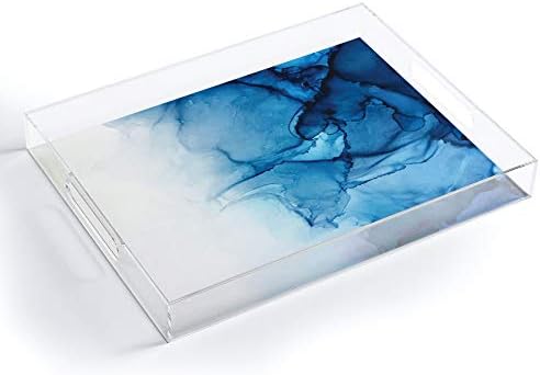 Društvo6 Plava plima Sažetak Elizabeth Karlson akrilna ladica, 5,5 x12