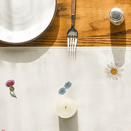 Artoid Mode Wildflowers Spring table Runner, sezonska ljetna kuhinja trpezarijski sto dekoracija za domaću zabavu 13x72 inča