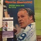 Gordie Howe Autographed potpisan Sports Illustrated JSA višestruki natpisi - autographed NHL časopisi