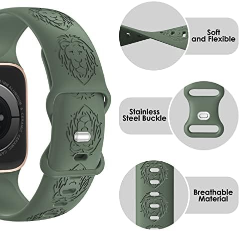 Aopigavi ugravirani dizajnerski sportovi kompatibilni sa Apple Watch Bandovima 42mm 44mm 38mm 41mm 40mm 45mm 49mm, meka vodootporna