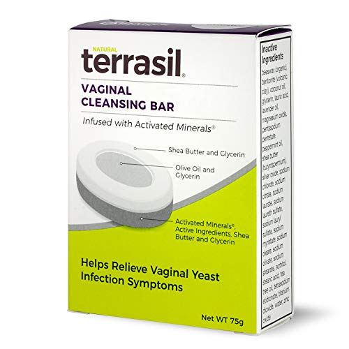 Vaginalni sapun za čišćenje Bar prirodni sastojci za gljivične infekcije vaginalni svrab iritacija mirisa peckanje vraća pH ravnotežu za žene od Terrasil - 75gm sapunski Bar