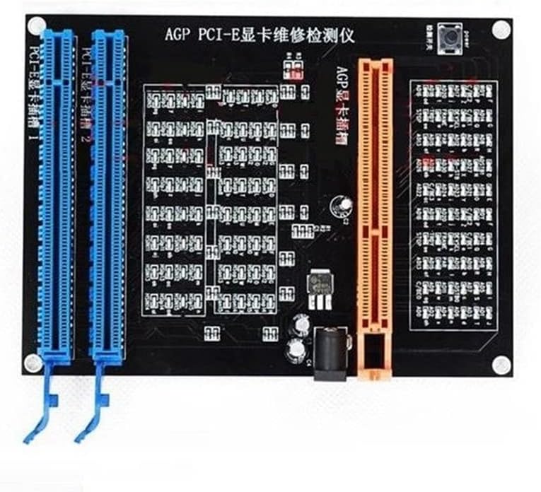 AGP PCI-E X16 Dvostruko-namenski ispitivač utičnice za prikaz slika Video kartica za provjeru dijagnostičkog alata za provjeru