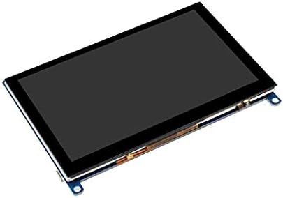Coolwell 5inch kapacitivni zaslon osjetljiv na dodir LCD vitkinja za maline PI & PC, 800 × 480, HDMI, ojačana staklena ploča, male