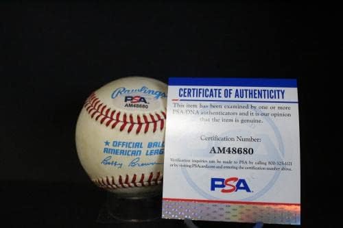 Cal Ripken Jr. potpisan bejzbol autogram Auto PSA / DNA AM48680 - AUTOGREMENA BASEBALLS