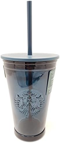 Starbucks 2022 plava reciklirana staklena hladna čaša, 16 fl oz