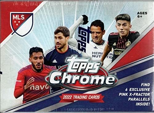2022 TOPPS Chrome MLS glavna liga Soccer Factory zapečaćena Blaster Box 30 karata 6 pakovanja 5 karata. Pronađite 6 ružičaste paralele