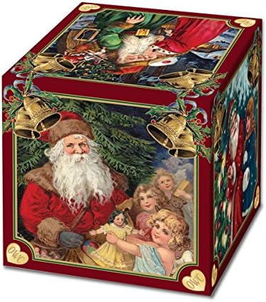 Old World Božić staklo vazduh ukras sa s-kukom i poklon kutija, Baby Collection