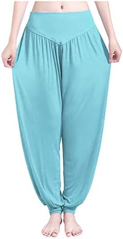 ARJOSA ženske joge harem hlače bljeskaju labavi baggy wide lounge pidžama dno