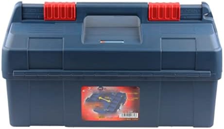 YCFBH Hardware Toolbox Dvostruki sloj Skladištenje Početna Višenamjenska popravka automobila Kutija za savlake prtljažnika Velika