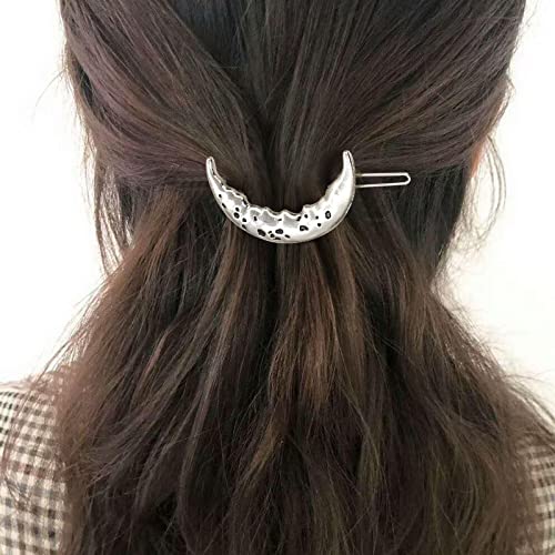 2 kom minimalističke geometrijske kopče za kosu Dainty Hollow Metal Hairpin Moon Star Circle Hair Barrette Hair Accessories For Women and Girls