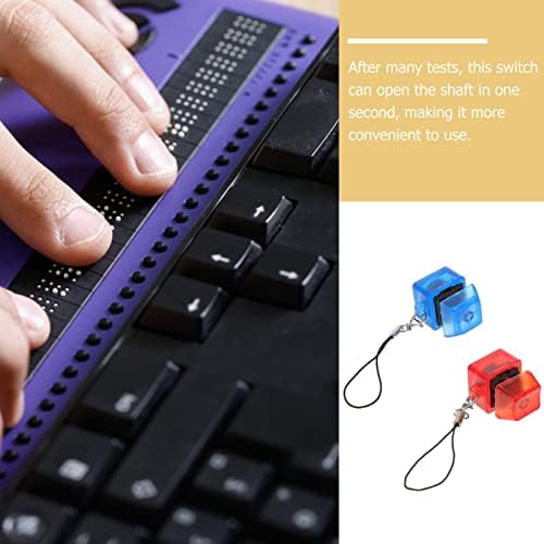 Mobestech Keyboard Caps 10 kom Keychain keycap ključ prekidači testiranje LED pokloni dodatak za igračke mehanički alat reljef svjetlo