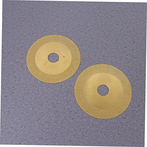 Tehaux stakleni rezni disk 2pcs Diamond Staklo Jade za rezanje rezača CUT ploča Discs Dom Off Golden Wheel