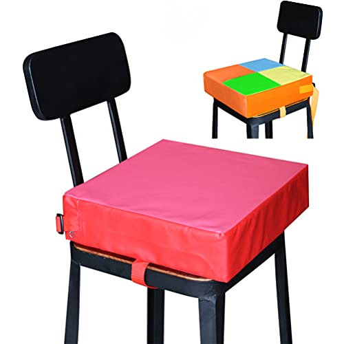 Toyvian dječje sjedište 1pc stolica sve veći jastuk, jastuk za dodatno sjedište prijenosni demontažni podesivi jastuk za visoke stolice
