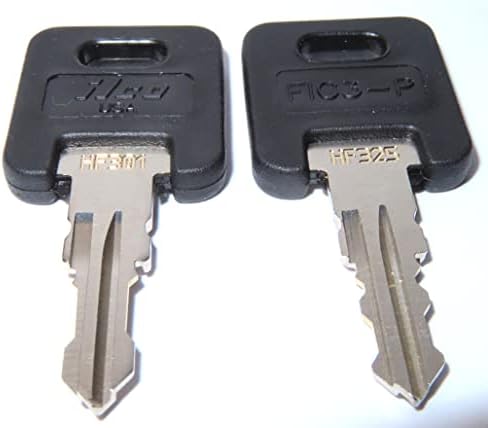 RV motociktome prikolice rezane na zaključavanje / broj ključa od HF301 T0 HF325 Radni ključevi Trailer Trailer Motor Home Toy Huuler Ilco Keys