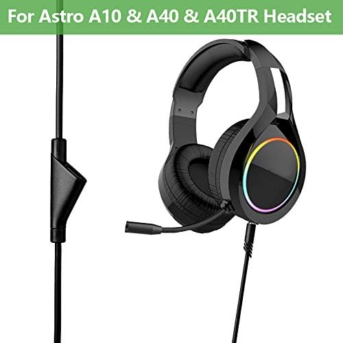 Zamjena 2,0 m ASTRO A40TR INLINE CABLE kabel sa funkcijama isključivanja zvuka, radi sa A40 / A10 Gaming Headers / Xbox One PS4 kontroler