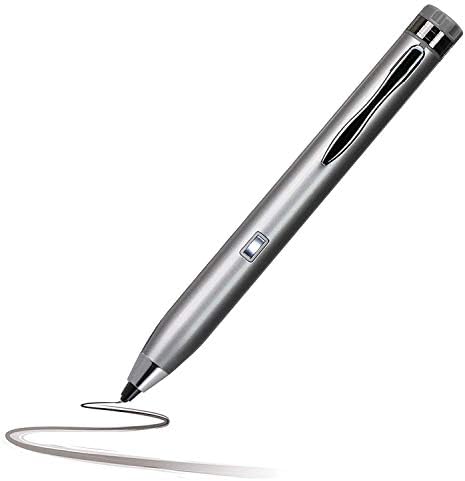 Navitech srebrni mini fine tačaka digitalna aktivna olovka Stylus kompatibilna sa Dell Inspiron 15 7000