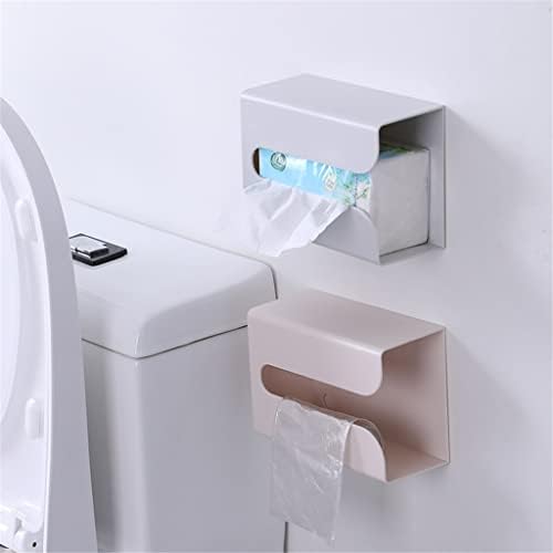 Dingzz papirni ručnik stalak Plastična zidna multifunkcionalna kutija za odlaganje kupatilo kuhinja Kancelarijska kutija za odlaganje
