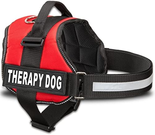 Terapeutski pojas za prsluke za pse sa kaiševima i remenima i ručkama u 7 veličina od XXS do XXL-terapeutski pas u prsluku za obuku sadrži flaster za reflektivnu terapiju