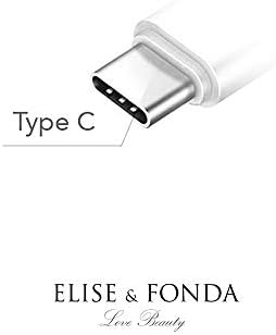 ELISE & amp; FONDA TP127 Type-C USB Port za punjenje Crystal Anti Dust Plug mali luk privjesak za mobilni telefon Charm za Samsung