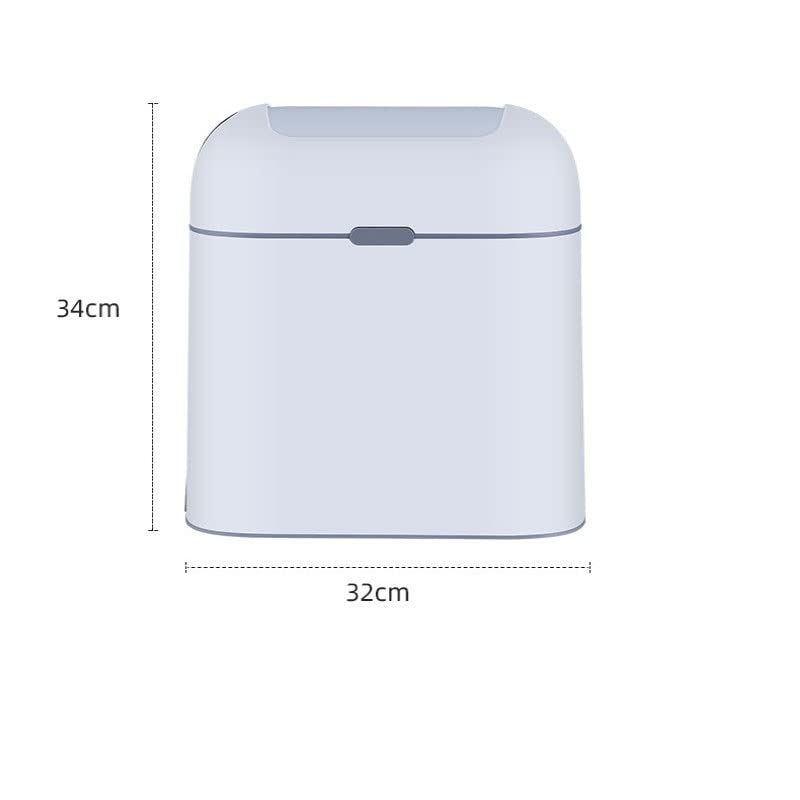 ZSEDP Smart Sensor kanta za smeće kuhinja kupatilo wc kanta za smeće najbolja automatska indukciona vodootporna kanta sa poklopcem