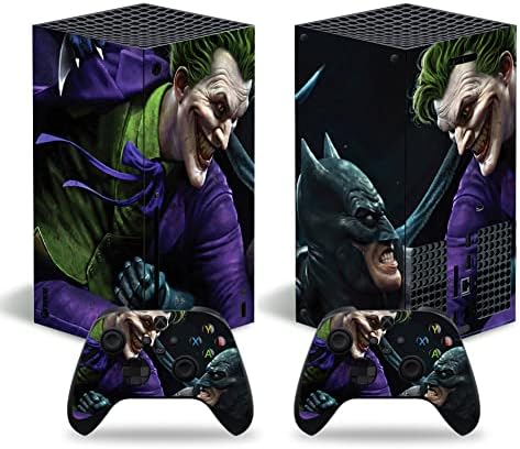 InnaGeek-zaštitna naljepnica za kožu vinil za Xbox Serie X Joker i Batman