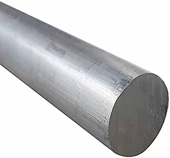 GOONSDS aluminijumske šipke okrugla šipka za laboratorijske metalne materijale i DIY dizajn, dužine 500mm, prečnika 40mm