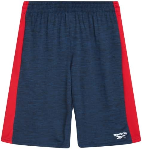 Reebok Boys 'aktivne kratke hlače - 2 pakovanja Atletski performanse suhe fit teretane košarkaške kratke hlače