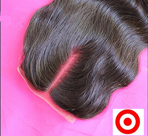 DaJun Hair 7a 3 snopovi kose sa čipkastim zatvaračima srednjeg dijela Kineski Djevičanski Remy tijelo ljudske kose talas prirodna boja 18 zatvaranje+24 24 26 potka