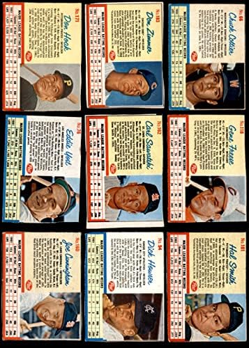 1962. Post Baseball 25 Starter set / lot GD +