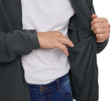 CRYSULLY muške taktičke jakne sa punim zimom meka zimski runo sa džepovima sa zatvaračem