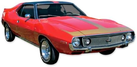 Javelin 1971 1972 1973 1974 AMC AMX naljepnice i trake Kit - Bijela